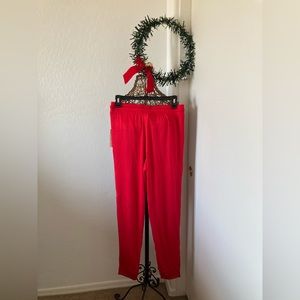 Secret Treasures- Red Pajama Pant Size M (8-10)